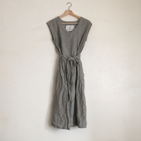 m and s linen dresses